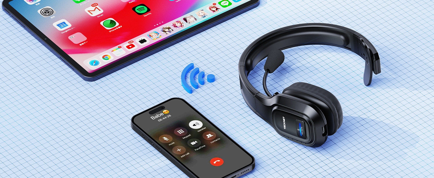 bluetooth hadset with microphone