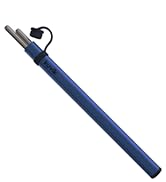 Kuvik Titanium Chopsticks with Nautical Blue Carrying Case - Ultralight and Reusable