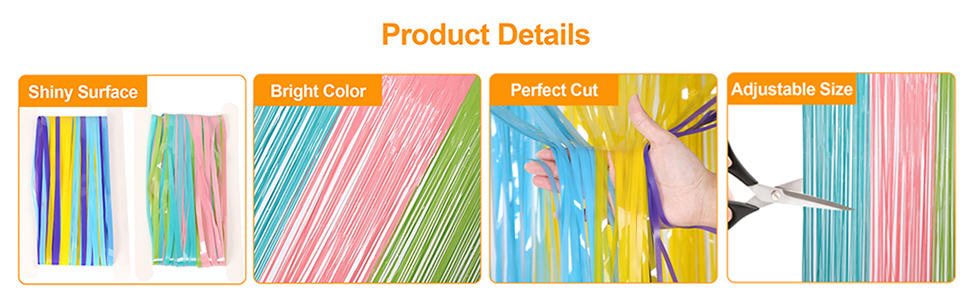 Streamers Party Decorations