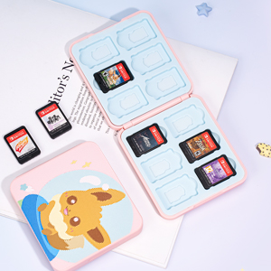 pokemon Eevee game card case switch