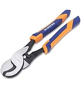 WISEPRO 10 INCH Cable Cutters Cable Cutting Pliers Sharp Wire Cable Shears for Aluminum, Copper, ...