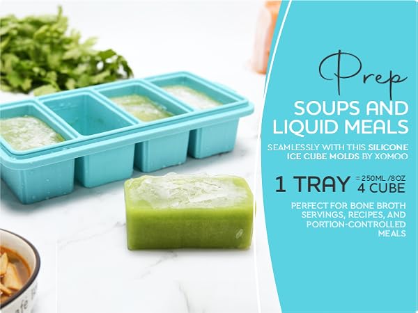 popsicles molds soup freezer containers silicone freezer trays with lid silicone freezer containers