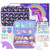 QQKO Bento Box for Kids with Insulated Lunch Bag, Kids Toddler Lunch Box Containers for Girls, Sc...