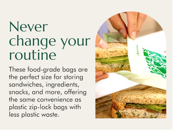 cleanomic sandwich zip bag