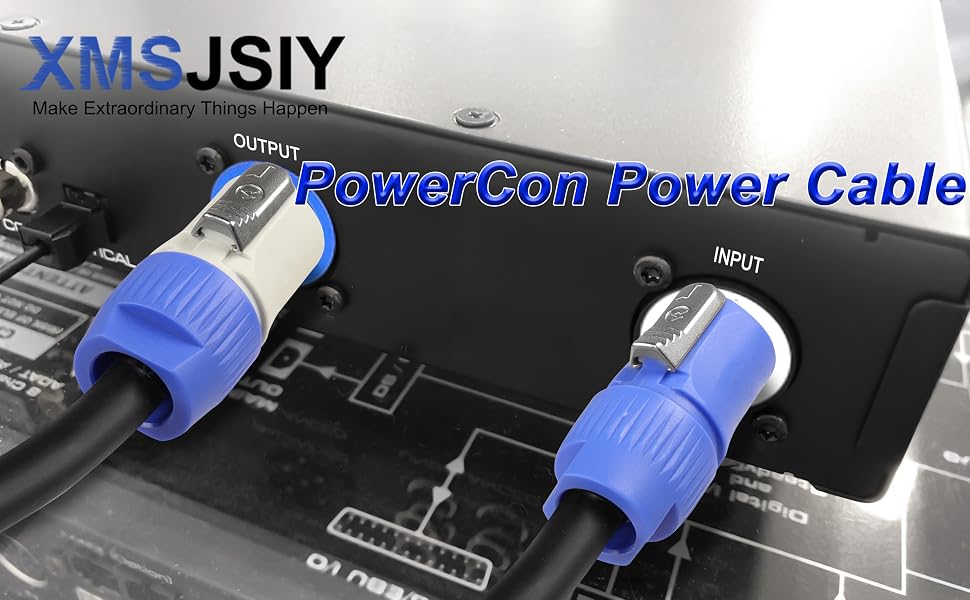 PowerCon power extension cable
