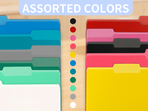 Colored File Folders