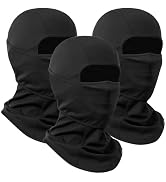 Balaclava Ski Mask 3 Pieces Full Face Cover for Men and Women Breathable Windproof Balaclava Face...