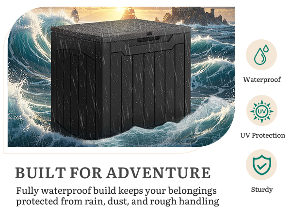 waterproof deck box