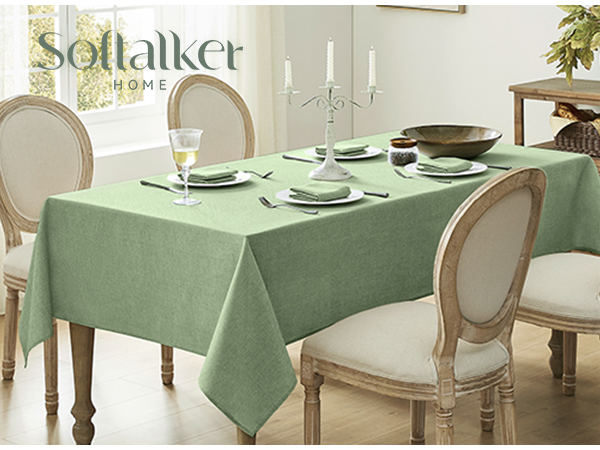 linen tablecloth