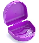 Retainer Case Denture Case: BVN Orthodontic Dental Case, Slim Braces Case, Mouth Guard Case, Dent...