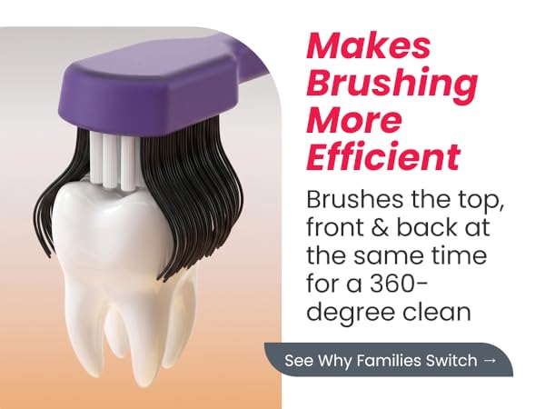 cleancurl 3D toothbrush