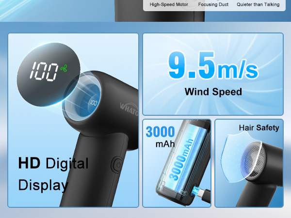 small pocket fan handheld turbo personal fan women lash batter ypowered face cooling electric