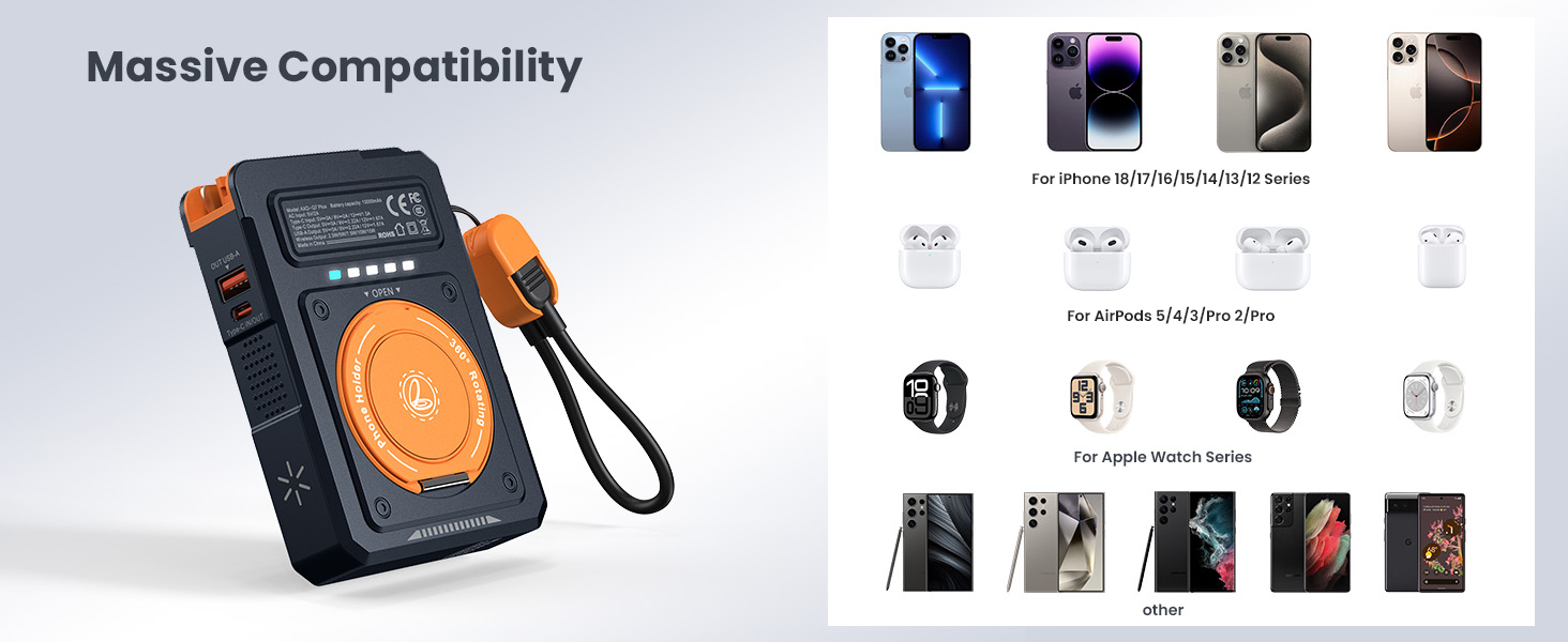 Magnetic power bank