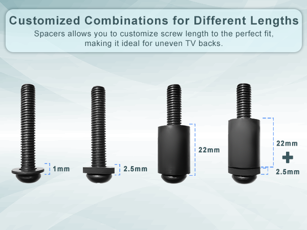 lg tv wall mount screws