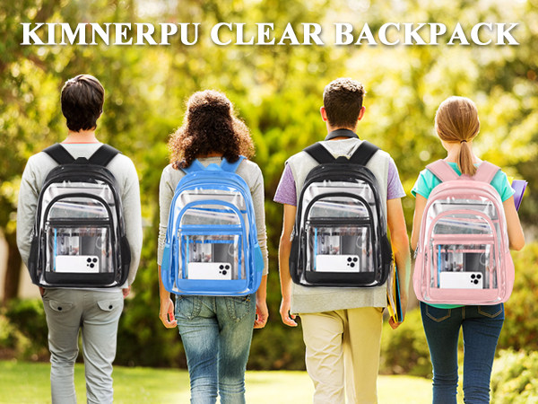 CLEAR BACKPACK