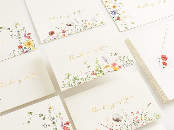thank you cards with envelopes wedding thank you cards bridal thank you cards baby shower