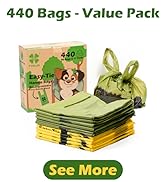 440 tie handles dog poo bags