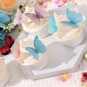 Vivid Butterfly Cake Topper