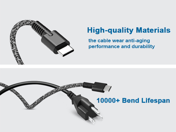 65W usb c laptop charger