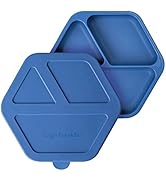 Tiny Twinkle Silicone Suction Baby Plate, Suction Grip Divided Dish for First Foods and Self-Feed...