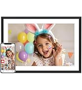 Frameo 10.1" WiFi Digital Picture Frame with 32GB Memory, 1280 x 800 IPS HD Touch Screen Electron...