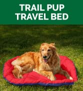 trail pup travel bed pad pillow stuff sack furhaven