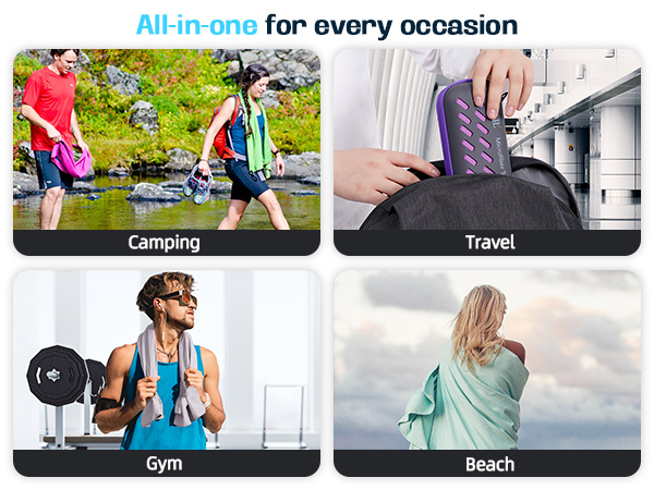 microfiber travel towel quick dry camping towel beach towel swimming sports yoga towels micro fiber