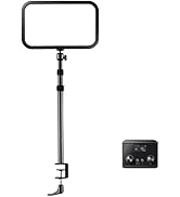 Godox ES45 Key Light, LED Video Light with Extendable Desk Stand, 0-100% Brightness & 2800-6500k ...