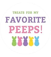 Happy Easter Stickers Easter Bunny Stickers 60 Pcs 2 Inch Bunny Peeps Stickers Rabbit Design Self...