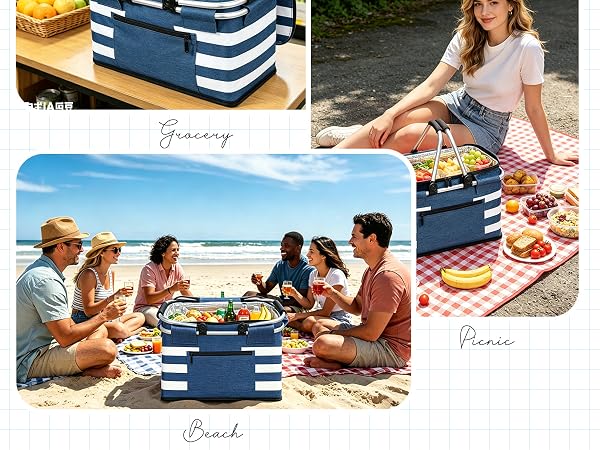 Insulated Picnic Basket