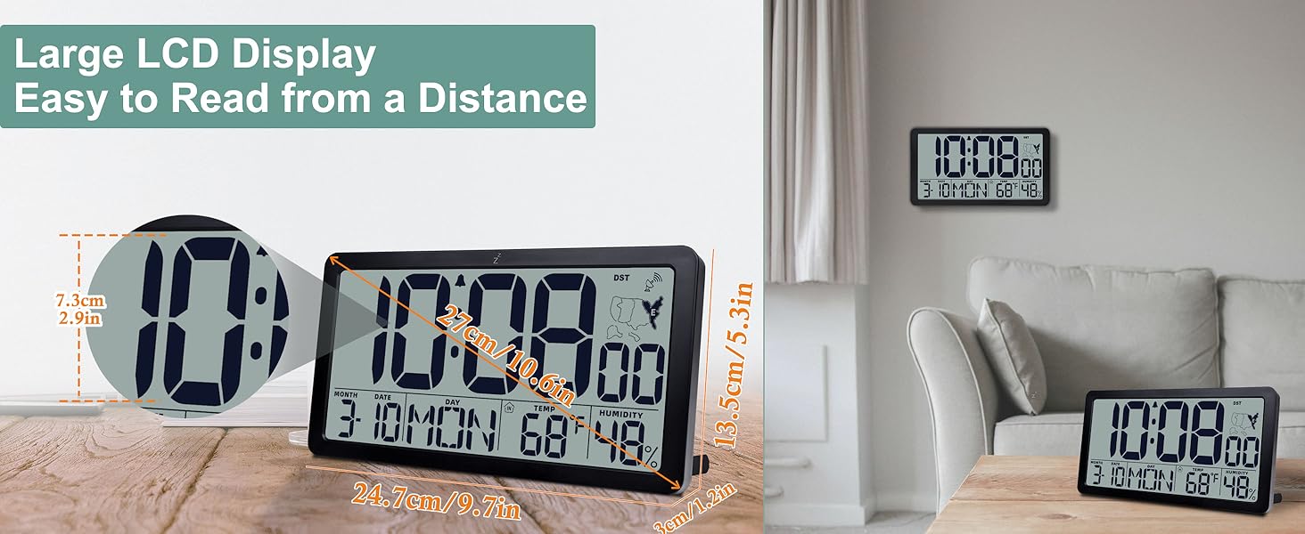 10.5-inch digital display