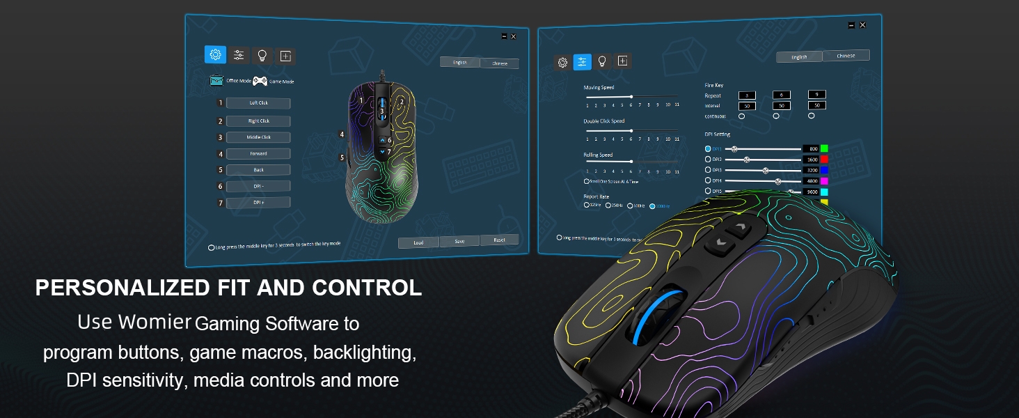 USB Wired Gaming Mouse
