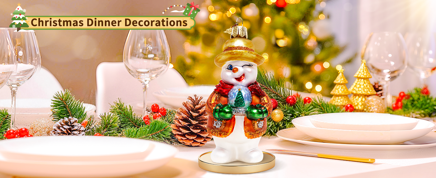Glass Christmas Decorations