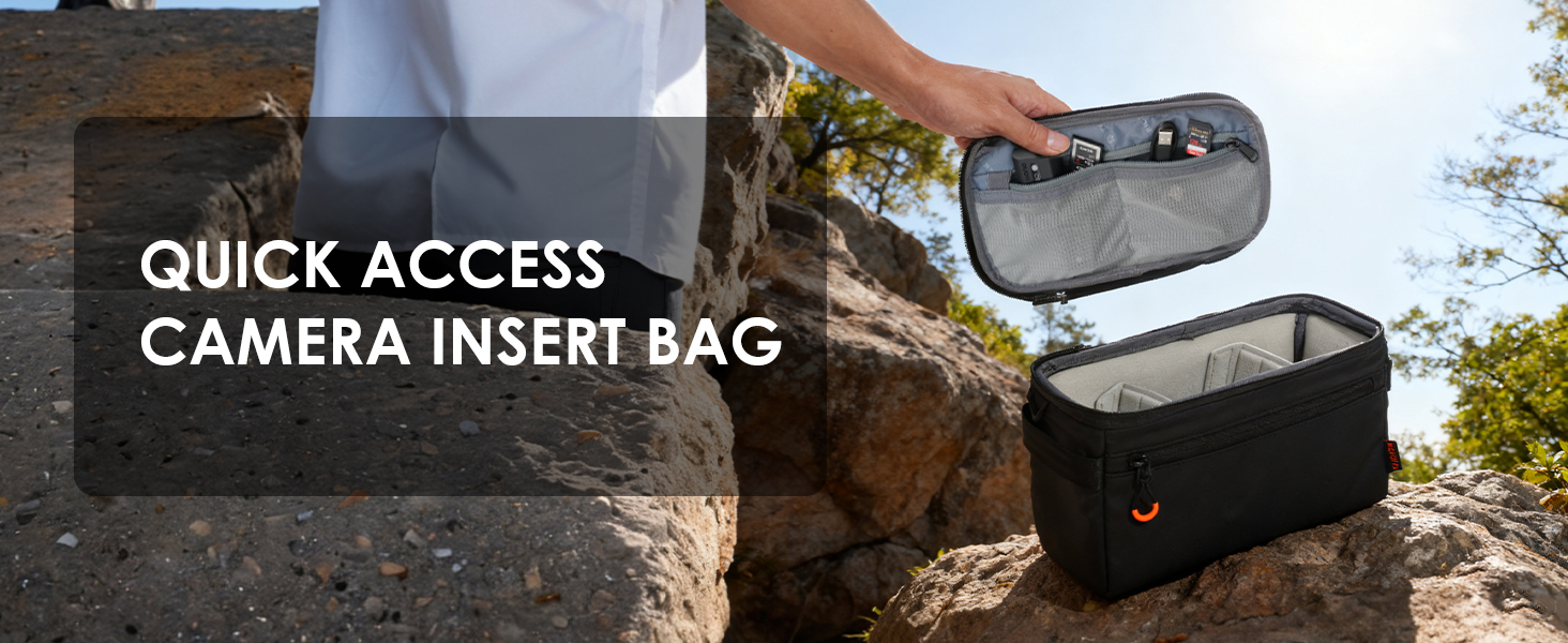camera insert bag