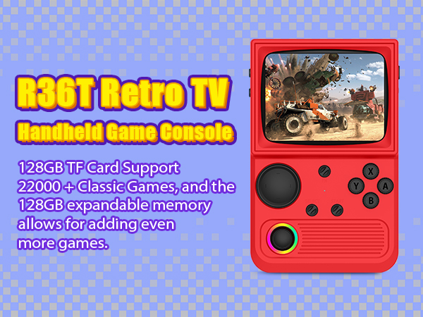 R36T Retro Handeld Game Console