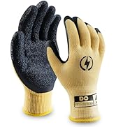 Insulated Electrician Gloves 400V High Voltage Resistant Flame Retardant Work Gloves, Electrical ...