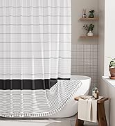 AmazerBath Boho Shower Curtain Set