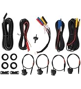 360 Car Camera 7 with Night Vision for Android Auto Radio, Panoramic Surround View (1080P)