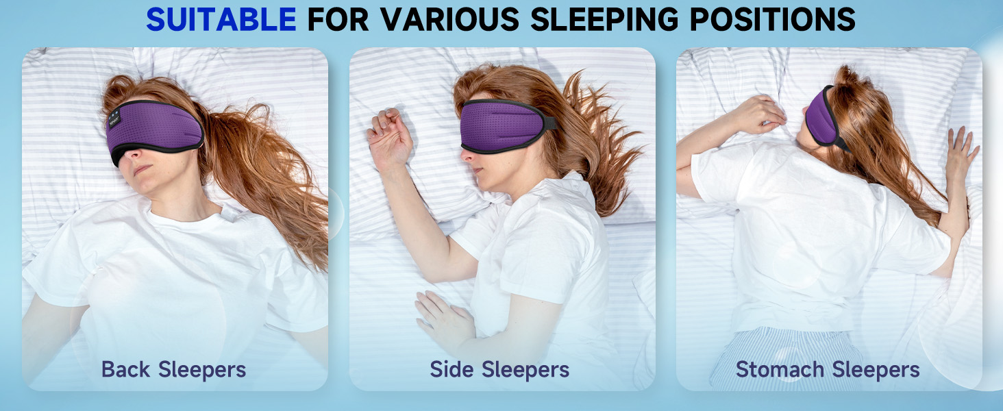 sleep mask with bluetooth headphones