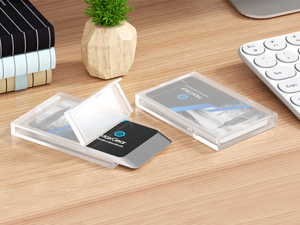 Plastic Business Card Case