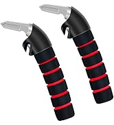 KOUNATSURI 2Pack Car Door Handle for Elderly Car Handle Assist Support Multifunction Handle for E...