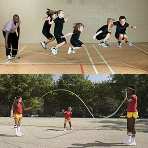 double dutch jump rope