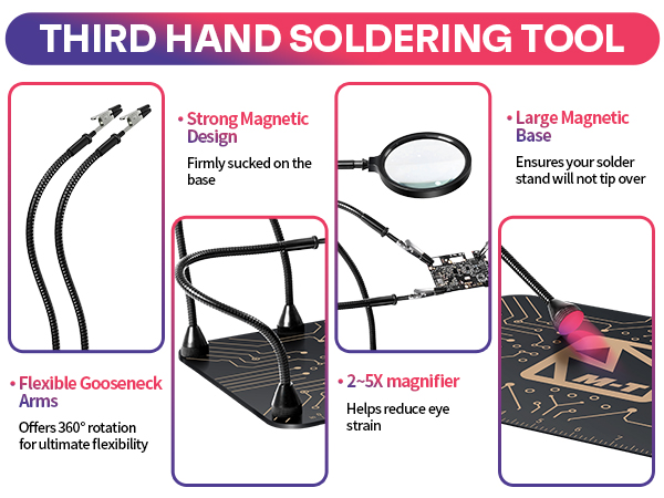 Helping Hands Soldering Station