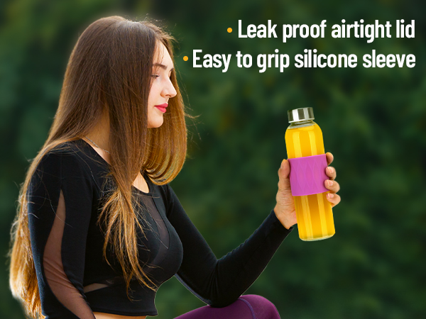 glass water bottles with caps, glass juicing jars, juice containers, glass juiceing bottles with lid