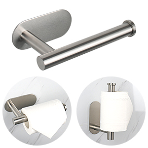 adhesive toilet paper holder