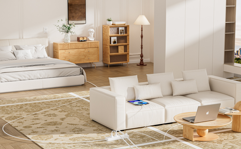 This is the bedroom usage scenario of our product!