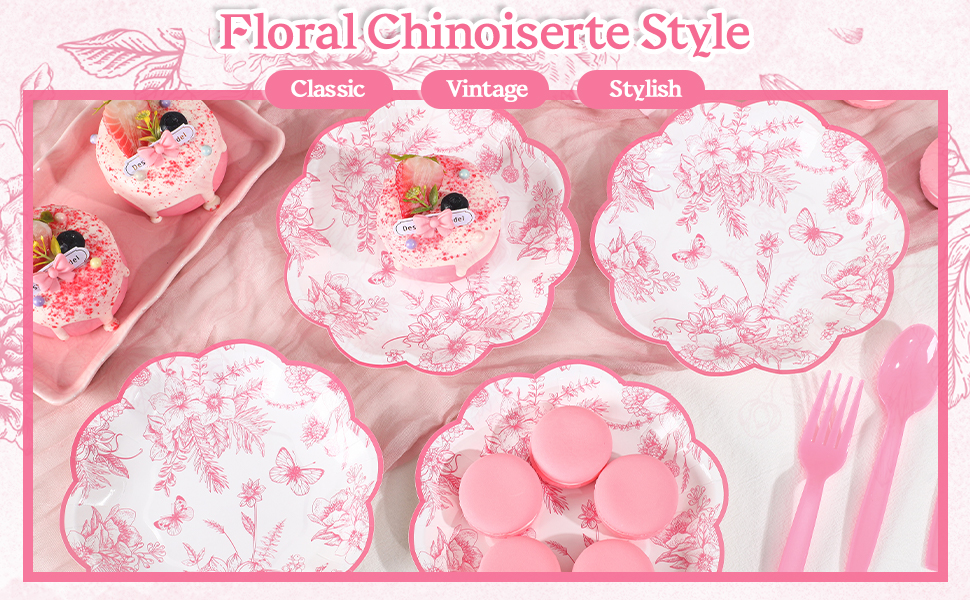 Vintage Dessert Plate