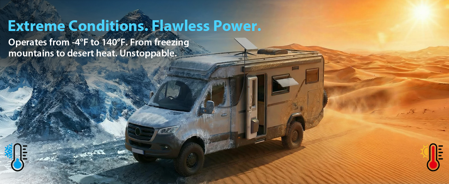 Extreme Conditions. Flawless Power.