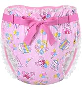 Littleforbig Adult Ribbon Omutsu Diaper Wrap Cover Washable Adjustable Reusable Waterproof - Usag...