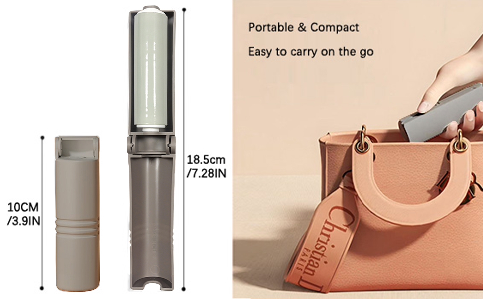FOLDABLE COMPACT LINT ROLLER